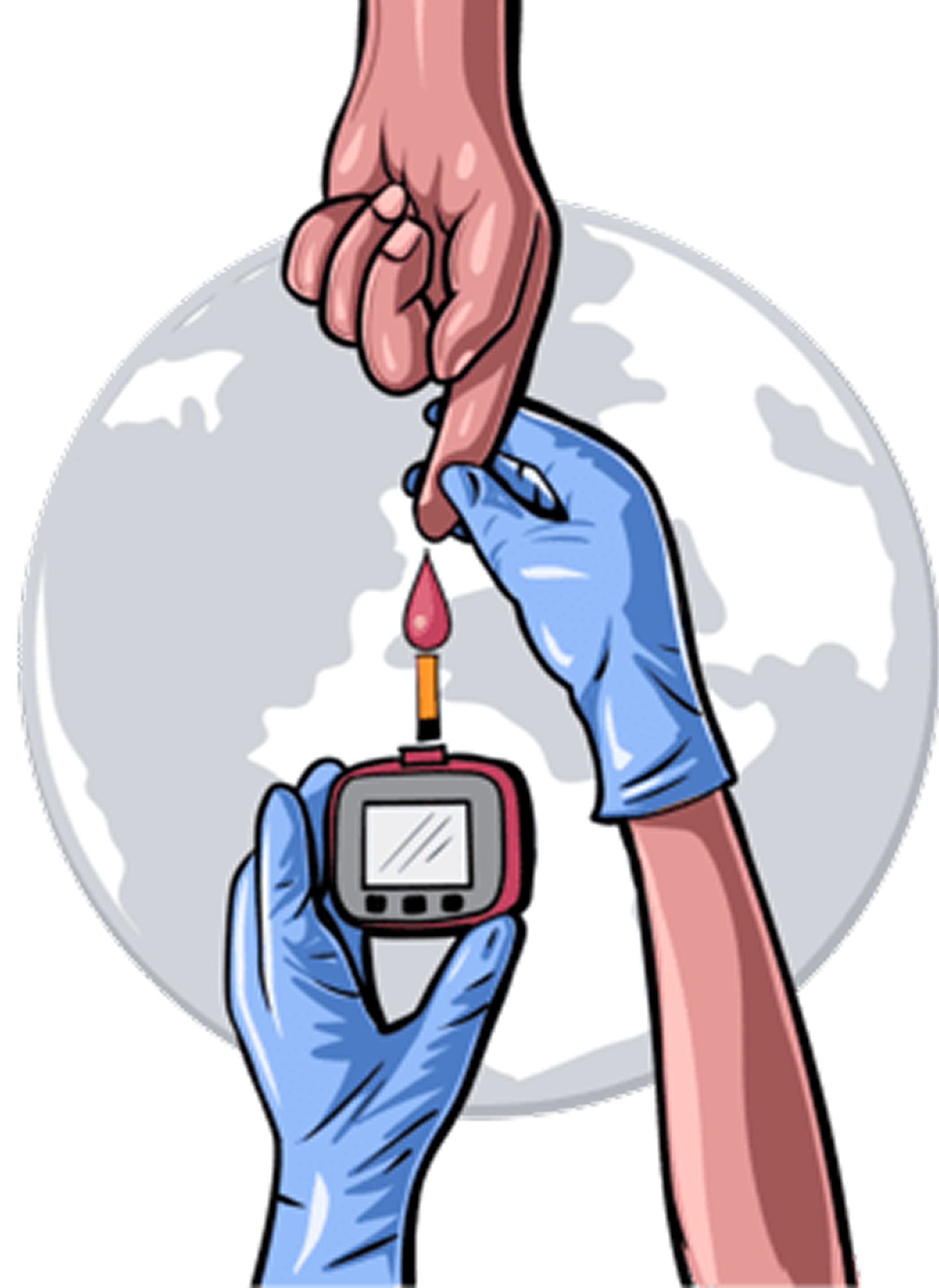 Fruits with stethoscope